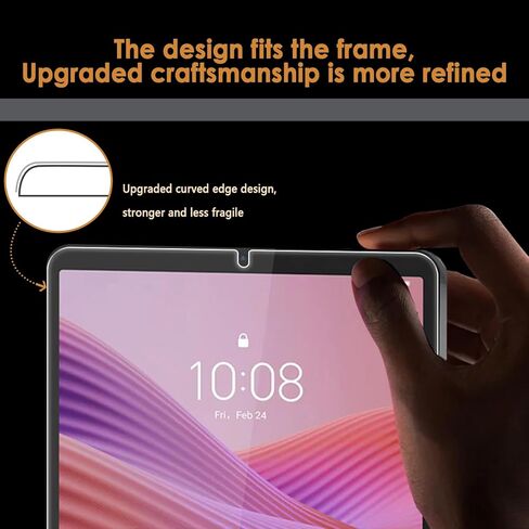 واقي شاشة مكون من عبوتين متوافق مع Lenovo Tab One 8.7 بوصة، [وضوح عالي الدقة] [9 صلابة] [مضاد للخدش] زجاج مقوى in Kuwait