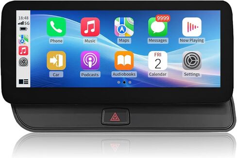 Wireless CarPlay/Android Auto 8.9 Inch Touchscreen for Audi Q5 (2009-2017) with 3GMMI, Car Radio Receiver, Multimedia, Bluetooth, Car Stereo in Saudi Arabia