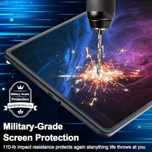 واقي شاشة Caweet لجهاز Xiaomi Redmi Pad 2 PRO مقاس 12.1 بوصة إصدار 2025، واقي غشاء من الزجاج المقوى عالي الدقة 9H، عبوتان in Kuwait
