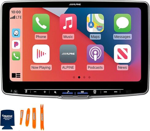جهاز استقبال Alpine ILX-F511 Halo11 بشاشة لمس متعددة الوسائط مقاس 11 بوصة مع مقبض صوت هالو لاسلكي ووحدة تحكم في مستوى مضخم الصوت in Saudi Arabia