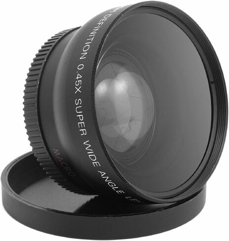 عدسة عالية الوضوح HD ذات زاوية واسعة وعدسة ماكرو لكاميرا DSLR مقاس 52 مم والكاميرا الرقمية in Kuwait