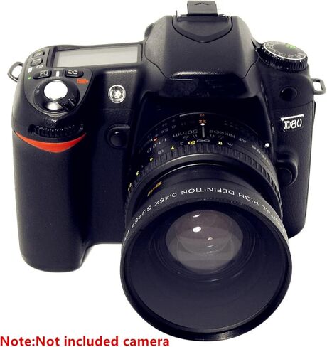 عدسة عالية الوضوح HD ذات زاوية واسعة وعدسة ماكرو لكاميرا DSLR مقاس 52 مم والكاميرا الرقمية in Kuwait