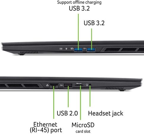 كمبيوتر محمول للألعاب acer Nitro 16S AI Copilot+ PC | معالج ايه ام دي رايزن ايه اي 9 365 | وحدة معالجة الرسومات للكمبيوتر المحمول NVIDIA GeForce RTX 5070 Ti | شاشة WQXGA IPS 180 هرتز مقاس 16 بوصة | 32 جيجابايت DDR5 | 2 تيرابايت Gen 4 SSD | Wi-Fi 6E | AN16 in Saudi Arabia