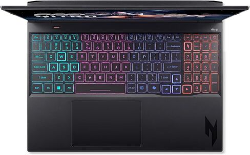 كمبيوتر محمول للألعاب acer Nitro 16S AI Copilot+ PC | معالج ايه ام دي رايزن ايه اي 9 365 | وحدة معالجة الرسومات للكمبيوتر المحمول NVIDIA GeForce RTX 5070 Ti | شاشة WQXGA IPS 180 هرتز مقاس 16 بوصة | 32 جيجابايت DDR5 | 2 تيرابايت Gen 4 SSD | Wi-Fi 6E | AN16 in Saudi Arabia