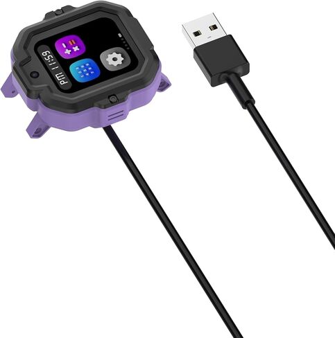 شاحن الساعة الذكية TenCloud متوافق مع كابل شحن USB لساعة TickTalk 5 بطول 3.3 قدم in Saudi Arabia
