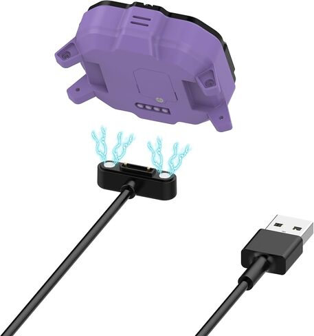 شاحن الساعة الذكية TenCloud متوافق مع كابل شحن USB لساعة TickTalk 5 بطول 3.3 قدم in Saudi Arabia