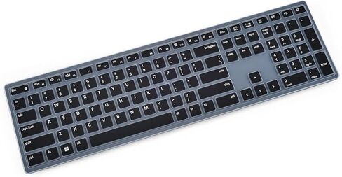 غطاء لوحة المفاتيح لـ Dell Pro KM5221W KM7321W، Pro KB700 / KB500 Series Keyboard، Dell Pro KM5221W واقي لوحة المفاتيح - شفاف in Kuwait