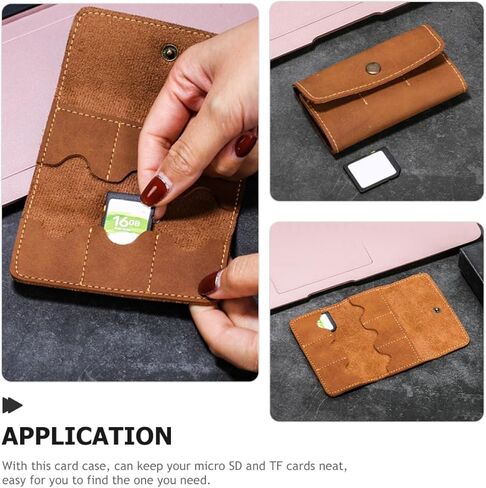 قطعتان من صندوق بطاقات الذاكرة العملي، حزمة بطاقات قديمة مع فتحات تخزين، حقيبة حمل مدمجة لمنظم الحماية الصغير للسفر والاستخدام اليومي in Kuwait