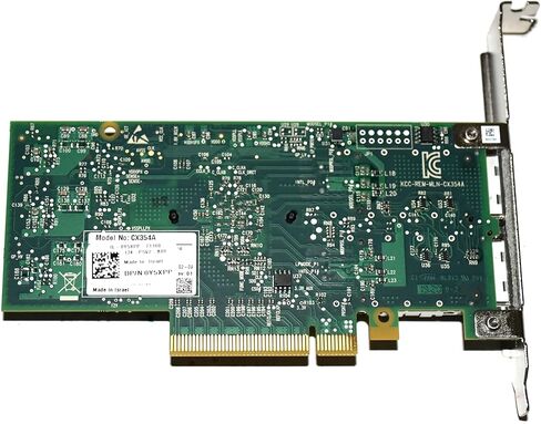 MELLANOX MCX354A-FCBT DUAL PORT FDR 56.6Gb/s INFINIBAND + 40GbE ETHERNET CX354A in Saudi Arabia