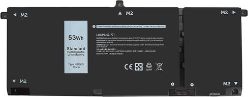 استبدال بطارية الكمبيوتر المحمول H5CKD لجهاز Dell Inspir-on 5400 5406 7405 7300 7306 7500 7506 2 في 1 فضي 5300 5301 5401 5402 5408 5409 5501 5502 5508 5509 Series. in Kuwait