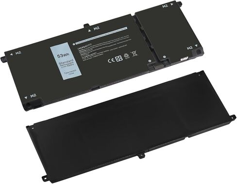 استبدال بطارية الكمبيوتر المحمول H5CKD لجهاز Dell Inspir-on 5400 5406 7405 7300 7306 7500 7506 2 في 1 فضي 5300 5301 5401 5402 5408 5409 5501 5502 5508 5509 Series. in Kuwait