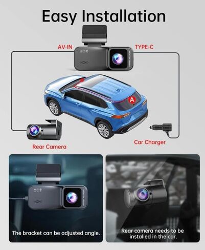 Osmo Dashcam Pro 4k Original - موديل 2025 الجديد والمحسن (WiFi+GPS+64GB) in Kuwait