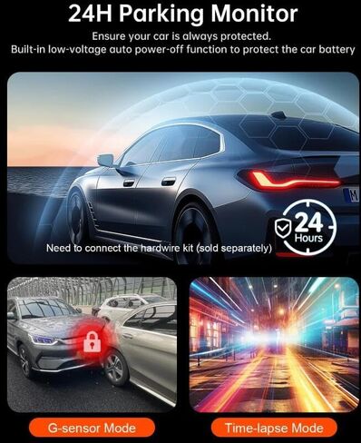 Osmo Dashcam Pro 4k Original - موديل 2025 الجديد والمحسن (WiFi+GPS+64GB) in Kuwait
