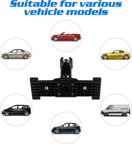 Dash Cam Mirror Mount, Rear View Mirror Dash Cam Mount Back Plate Panel Kit, Car Rearview Camera Panel Kit for 5.5" - 12" Rearview, Auto Parts Instead of Strap in Saudi Arabia