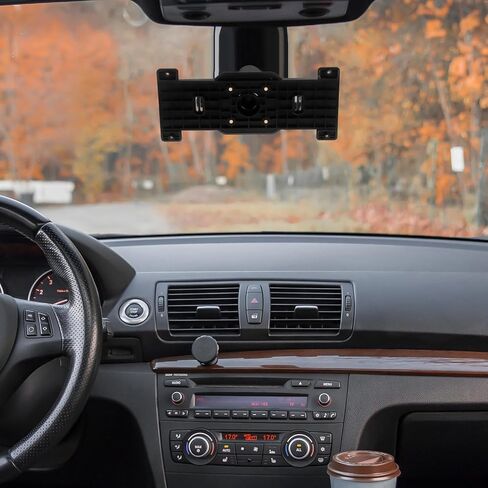 Dash Cam Mirror Mount, Rear View Mirror Dash Cam Mount Back Plate Panel Kit, Car Rearview Camera Panel Kit for 5.5" - 12" Rearview, Auto Parts Instead of Strap in Saudi Arabia