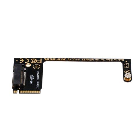 NFHK NVME M-Key 22x30mm to 22x80mm Angled Extension SSD Upgrade Adapter Compatible with MSI CLAW8 AI+ CLAW7 Gaming in Saudi Arabia