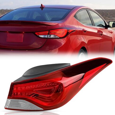 TODO Tail Lights Assembly Compatible with Elantra 2014 2015 2016, 924023X230 924013X230 Tail Lamp Fits 2014 Elantra Coupe (Driver and Passenger Side) in Saudi Arabia
