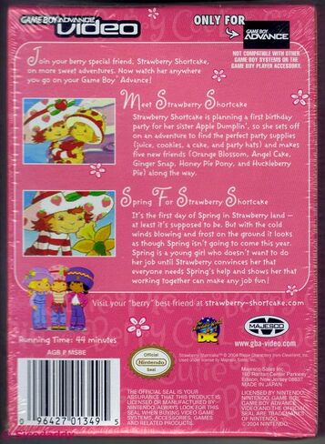 Video: Strawberry Shortcake, Vol. 1 - Game Boy Advance in Kuwait