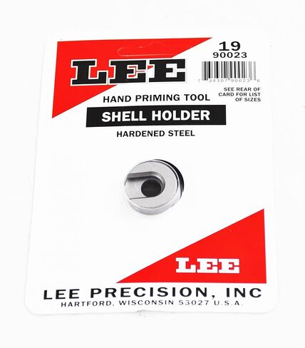 Lee Precision 90023 Auto Prime Hand Primeing Tool Shellholder، #19 (9 مم Luger، 40 S&W، 10 مم تلقائي) in Kuwait