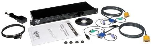 Tripp Lite NetDirector B022-U08-IP IP KVM Switch - KVM switch - 8 ports - desktop, rack-mountable in Saudi Arabia