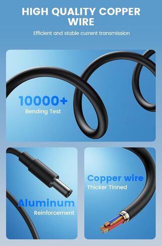 شاحن 18 فولت متوافق مع صورة أكثر وضوحًا 1011666 2437599 1013002 1012667 1013985 1013983 1014747 محول سلك طاقة بديل لبنادق التدليك الاحترافية (ليس لـ 27 فولت) in Kuwait