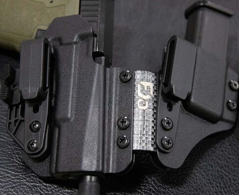 FDO Industries IWB Kydex Holster +1 Flex مع مخلب وقطع بصري - صنع في الولايات المتحدة الأمريكية in Kuwait