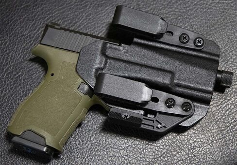 FDO Industries IWB Kydex Holster +1 Flex مع مخلب وقطع بصري - صنع في الولايات المتحدة الأمريكية in Kuwait