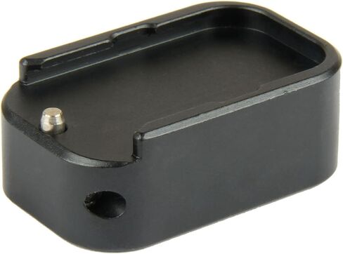 TACFUN Engraving Weighted Magazine Base Plate Compatible with Glock 9mm/.40 Silver in Saudi Arabia