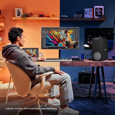 سطح المكتب HP OMEN 16L للألعاب، AMD Ryzen 7 8700F (Beats Intel i7-14700F)، NVIDIA RTX 5060، ذاكرة الوصول العشوائي DDR5 سعة 16 جيجابايت، 1 تيرابايت SSD، W11H، محطة عمل إنتاج الموسيقى، حزمة مع Thunderobot KG3089R Gaming KB in Saudi Arabia