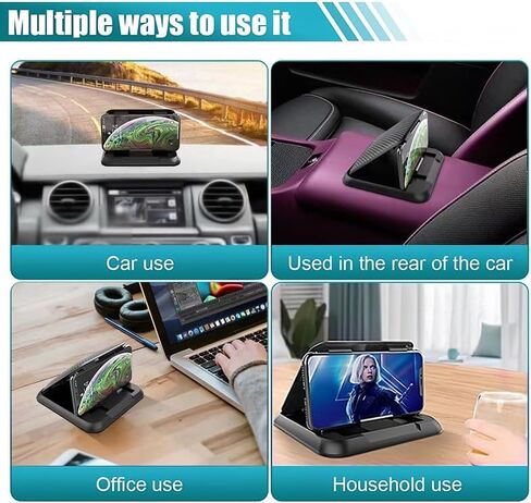 حامل لوحة أجهزة القياس GPS، حامل الملاحة العالمي للهاتف Dashbaord لـ Garmin Nuvi Drive Dezl Drivesmart، Tomtom، Magellan Roadmate، Rand McNally، Navman، يناسب نظام تحديد المواقع GPS والهواتف الذكية 3"-7" in Saudi Arabia