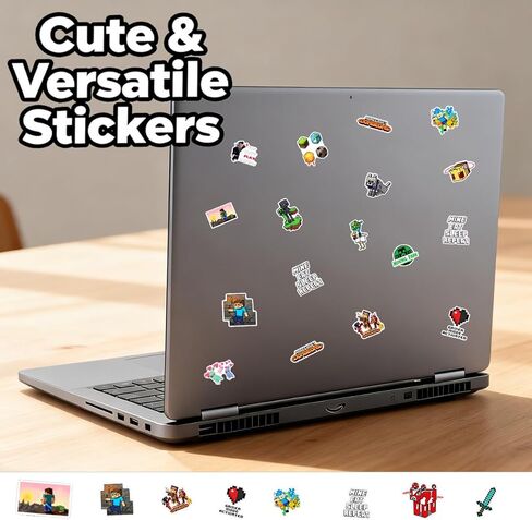 65 قطعة من ملصقات رسومات الشعار المبتكرة لألعاب الرسوم المتحركة للأطفال، ملصقات لطيفة، مناسبة لحقائب السفر والدراجات البخارية وأجهزة الكمبيوتر المحمولة والمخططين in Kuwait