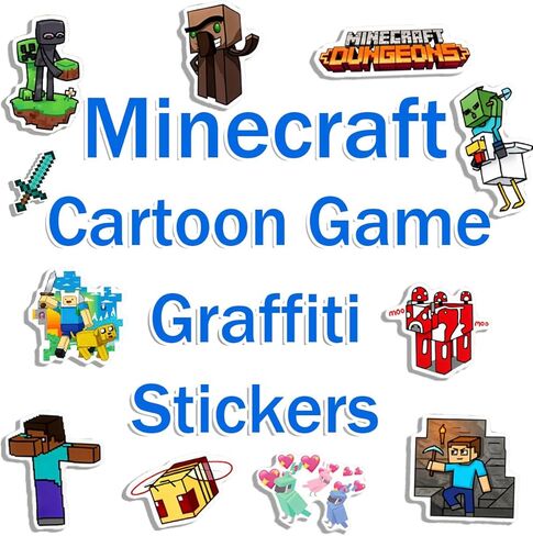 65 قطعة من ملصقات رسومات الشعار المبتكرة لألعاب الرسوم المتحركة للأطفال، ملصقات لطيفة، مناسبة لحقائب السفر والدراجات البخارية وأجهزة الكمبيوتر المحمولة والمخططين in Kuwait