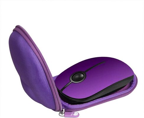 Hermitshell Hard Travel Case for Vssoplor/Jelly Comb 2.4G Slim Wireless Mouse (Only Case) (Black) in Saudi Arabia