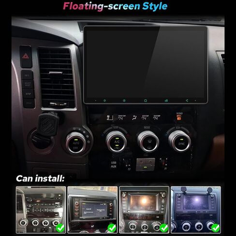 JOYING Android 13 Car Radio for Toyota Tundra 2007-2013 Sequoia 2008-2019, 11.6 Inch Touchscreen Car Stereo with Wireless Carplay & Android Auto, FM, GPS Navigation, Bluetooth 5.1, SWC(JY-TT115N8) in Saudi Arabia