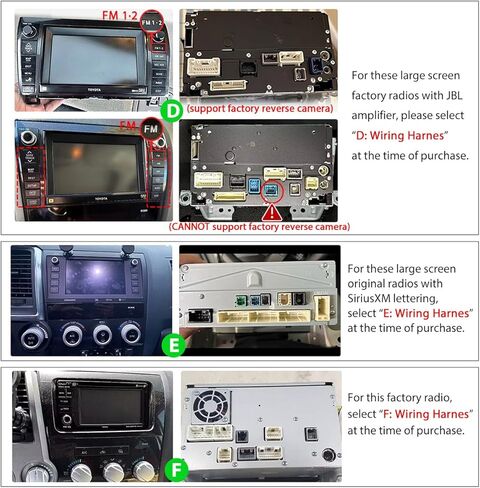 JOYING Android 13 Car Radio for Toyota Tundra 2007-2013 Sequoia 2008-2019, 11.6 Inch Touchscreen Car Stereo with Wireless Carplay & Android Auto, FM, GPS Navigation, Bluetooth 5.1, SWC(JY-TT115N8) in Saudi Arabia