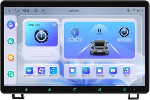 JOYING Android 13 Car Radio for Toyota Tundra 2007-2013 Sequoia 2008-2019, 11.6 Inch Touchscreen Car Stereo with Wireless Carplay & Android Auto, FM, GPS Navigation, Bluetooth 5.1, SWC(JY-TT115N8) in Saudi Arabia