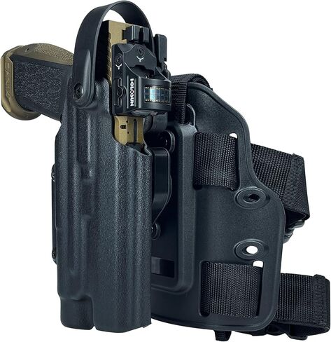 حافظة الساق من المستوى الثاني تناسب Canik TTI Combat مع Streamlight TLR-1HL in Saudi Arabia