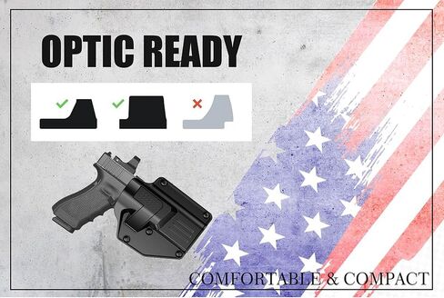 حافظة مسدس متوافقة مع Glock 21 Gen 1 2 3 4، Glock 20 Gen 1 2 3 4، Level 2 G21 Holster - اليد اليمنى in Kuwait