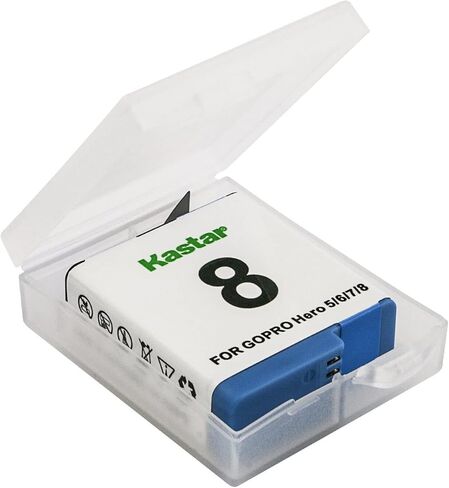 Kastar 1-Pack Battery and LTD2 USB Charger Replacement for GoPro HERO8 Hero 8, AHDBT-801, AHBBP-801, HERO7 Hero 7, AHDBT-701, AHBBP-701, HERO6 Hero 6, AHDBT-601, AHBBP-601, HERO5 Hero 5, AHDBT-501 in Saudi Arabia
