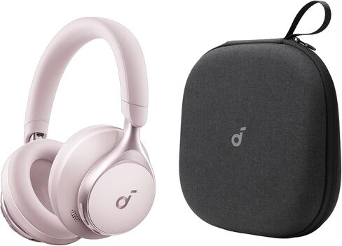 Soundcore by Anker Space One Active Noise Cancelling Headphones, with Headphones Case, 2X Stronger Voice Reduction, 40H ANC Playtime, App Control, LDAC Hi-Res Wireless Audio in Saudi Arabia