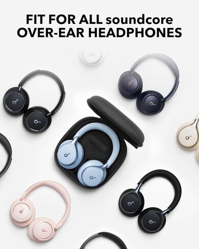 Soundcore by Anker Space One Active Noise Cancelling Headphones, with Headphones Case, 2X Stronger Voice Reduction, 40H ANC Playtime, App Control, LDAC Hi-Res Wireless Audio in Saudi Arabia