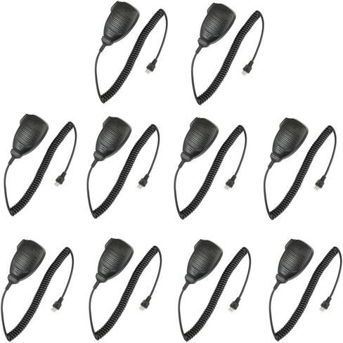 10 حزمة KMC-35 KMC-65 KMC-65M ميكروفون راديو متنقل ديناميكي قياسي (RJ45) ميكروفون مكبر صوت لجهاز الإرسال والاستقبال NX700 NX800 TK8180 TK7180 TK7360 TK8160 in Kuwait