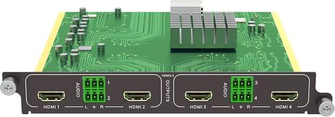 4K@60Hz HDMI Output Card 4 Port (1-Card 4-Port) for MT-VIKI Modular Matrix Switcher w/Audio Output, 18Gbps, EDID, Seamless Switching in Saudi Arabia