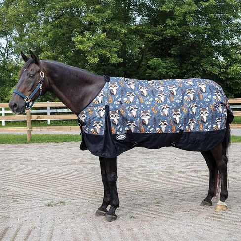 بطانية كانتري برايد سيجنتشر متوسطة الوزن 600 د طباعة الراكون (78) in Kuwait