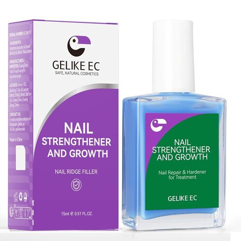 Gelike EC Short Square Soft Gel Nail Tips 300PCS 12 Sizes for Soak Off Nail Extensions, Full Cover Acrylic Nail Tips Pre-buff PMMA Gelly Tips False Press on Nails for Home Salon in Saudi Arabia