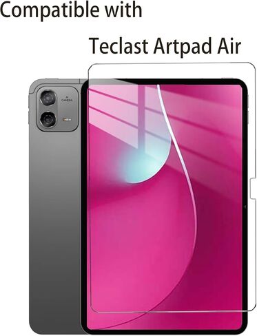 2 Pack Tempered Glass Screen Protectors Compatible with Teclast Artpad Air, 11 inch Full Coverage,Anti Scratch, Bubble Free, 9H Hardness in Kuwait