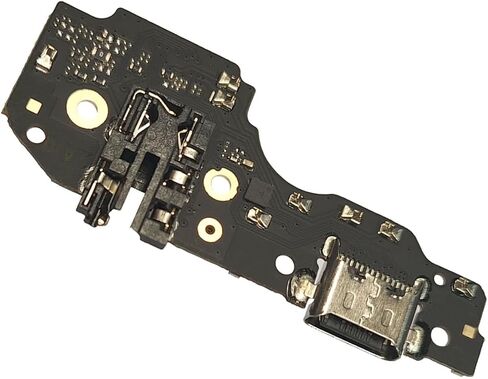 أجزاء لوحة منفذ USB للشحن البديلة من Revvl 6 لجهاز T-Mobile Revvl 6 Pro (5G) TMAF025G 6.82 بوصة، منفذ الشاحن مناسب أيضًا لـ Revvl 6 6.52 بوصة TMAF025G in Kuwait