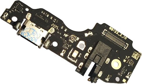 أجزاء لوحة منفذ USB للشحن البديلة من Revvl 6 لجهاز T-Mobile Revvl 6 Pro (5G) TMAF025G 6.82 بوصة، منفذ الشاحن مناسب أيضًا لـ Revvl 6 6.52 بوصة TMAF025G in Kuwait