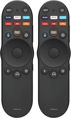 XRT140R Vizio Smart TV Remote Replacement - Easy Setup, Infrared, Shortcut Keys, Universal Remote for SmartCast TVs - Vizio Remote Control Replacement for D, E, M, P, V, PX, OLED Series in Saudi Arabia