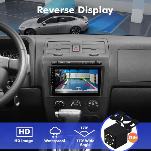 9 Inch IPS Touchscreen Android 14 Car Stereo for Hummer H3 2005-2010 with Wireless CarPlay & Android Auto 2+64GB Car Radio, Support WiFi 6, Bluetooth,5.4, Backup Camera, SWC in Saudi Arabia